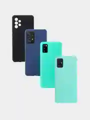 Чехол для Samsung A41, A32, A72 матовый силиконовый много цветов