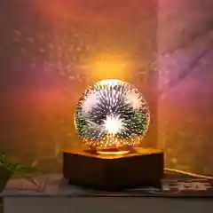 Зеленый светодиодный 3D ночник LED