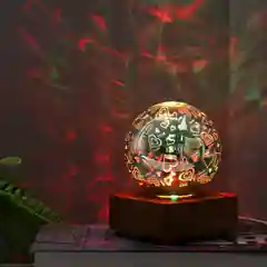 Желтый светодиодный 3D ночник LED