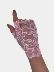Перчатки - митенки, гипюровые