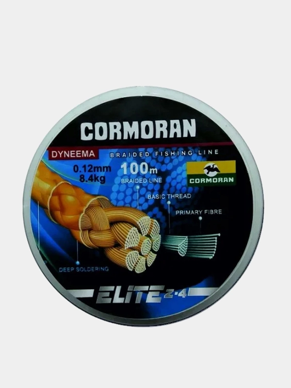 Леска плетеная Dynema Cormoran, 100 м