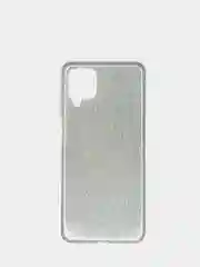 Серебряный чехол Samsung Galaxy A22, M32 силиконовый