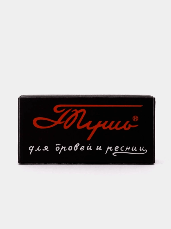 Тушь твёрдая для бровей и ресниц Ленинградская купить по цене 99 ₽ в ...