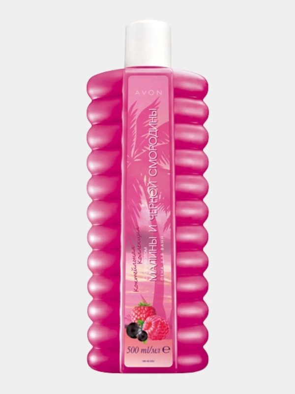 Пена для ванн AVON, с ароматом малины и черной смородины, 500 мл
