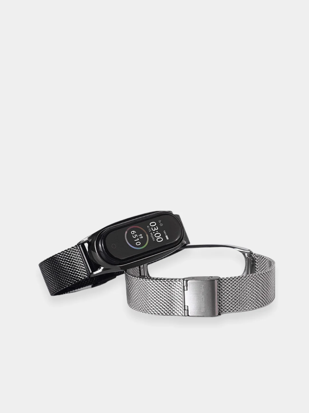 Металлический ремешок для Xiaomi Mi band 3, 4, 5, 6