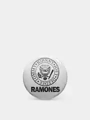 Белый значок "Ramones", 37 мм