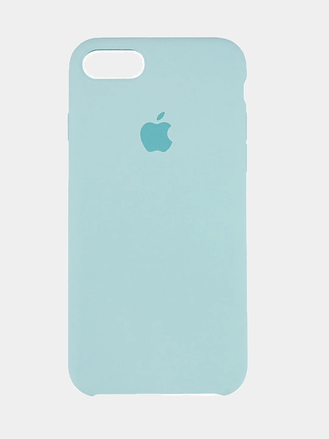 Небесно-голубой чехол для iPhone 7, 8, SE Silicone Case