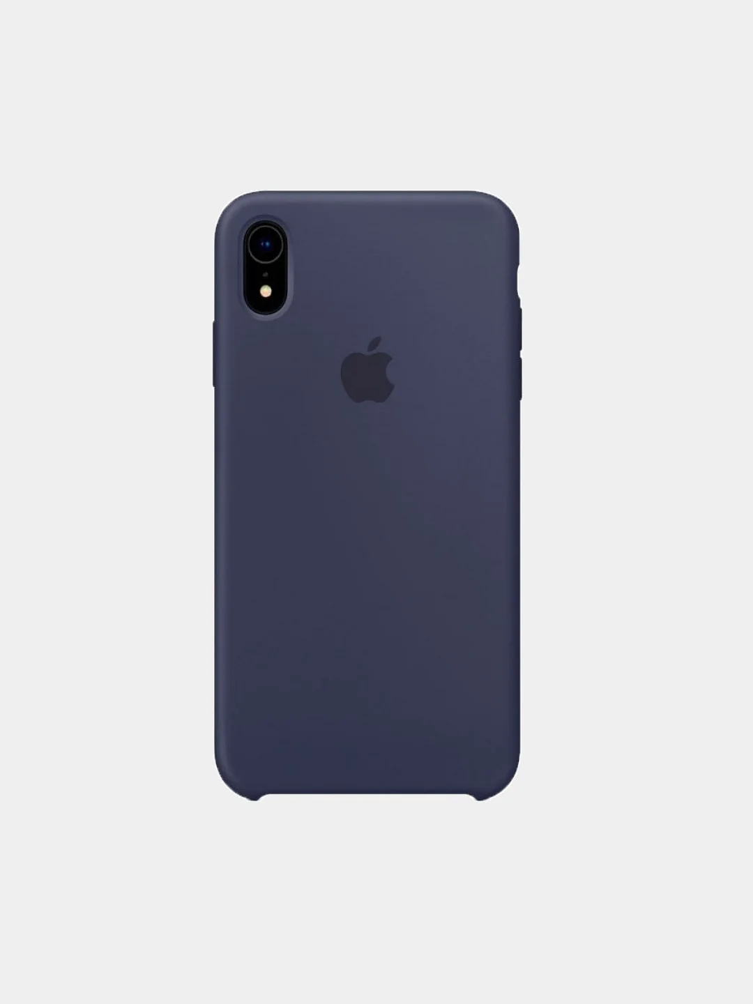 Темно-синий чехол для iPhone XR Silicone Case