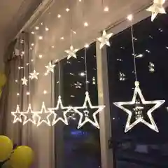 Белый гирлянда "Звезды"