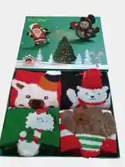 Зеленый носки новогодние, в подарочной упаковке Merry Cristmas, 4 пары, унисекс