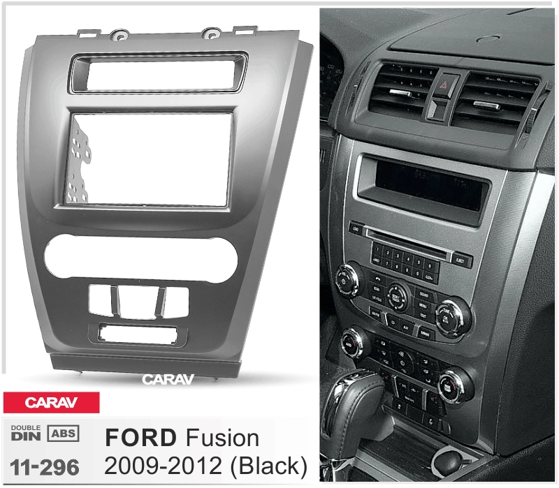 Переходная рамка 2DIN CARAV 11-296 для Ford Fusion 2009-12, 7 дюймов