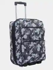 Серый чемодан текстильный Kartex