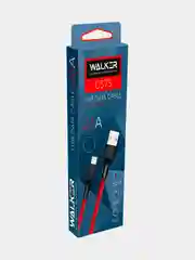 Кабель USB - Type-C WALKER C575, в текстильной оплетке