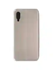 Серебряный чехол книжка на Samsung A02 (A022) / Чехол Самсунг А02