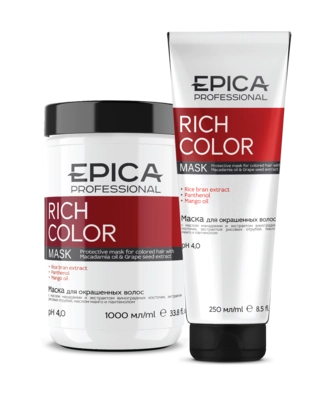 Маска для окрашенных волос Epica rich color.