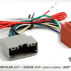 Переходник для магнитол ISO (CARAV 12-034) Chrysler, Jeep Wrangler 2007+, Dodge