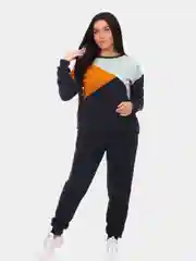 Тёмно-серый дельта костюм женский lovetex.store