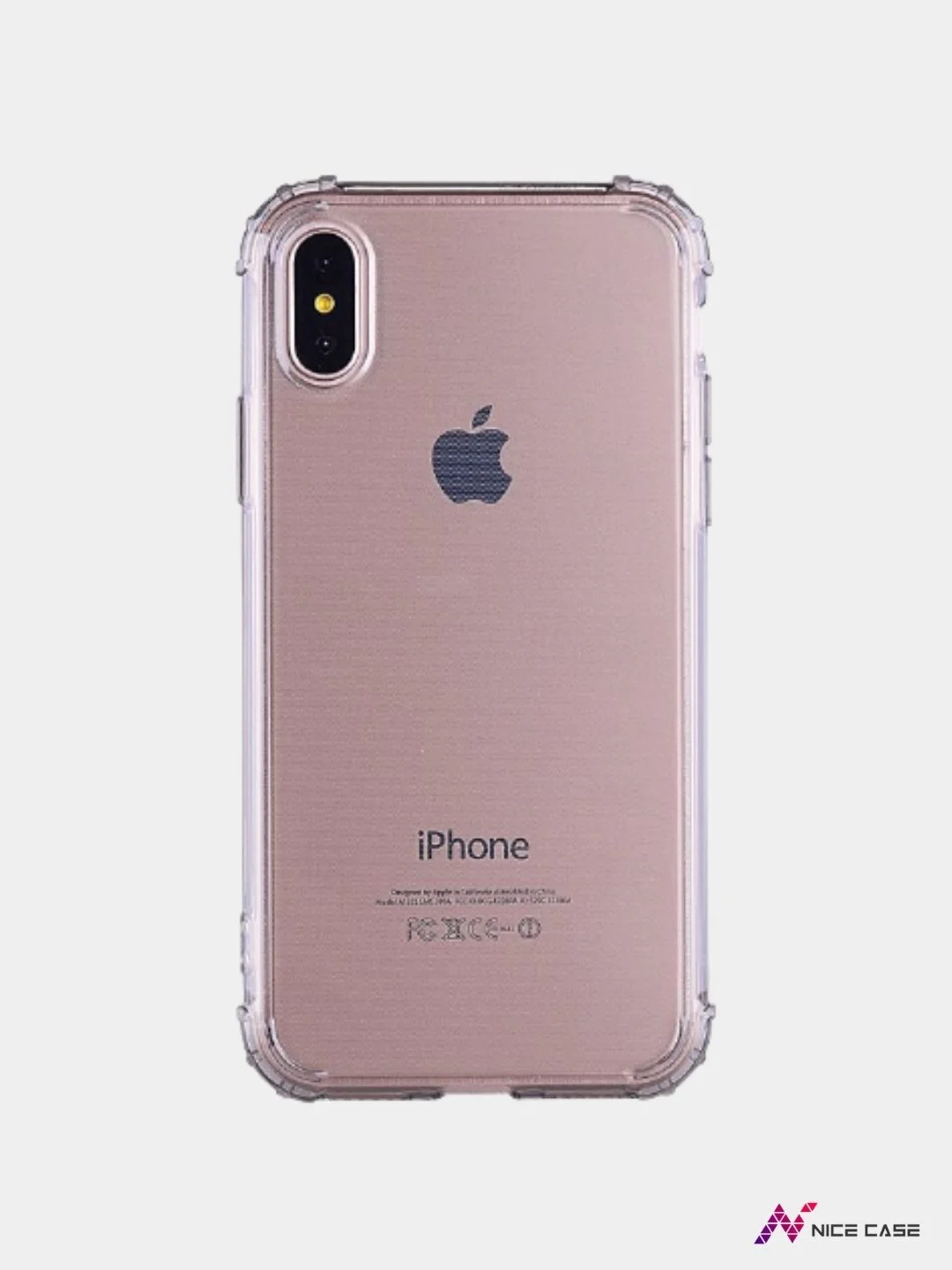 Серый чехол для IPhone X/XS, противоударный