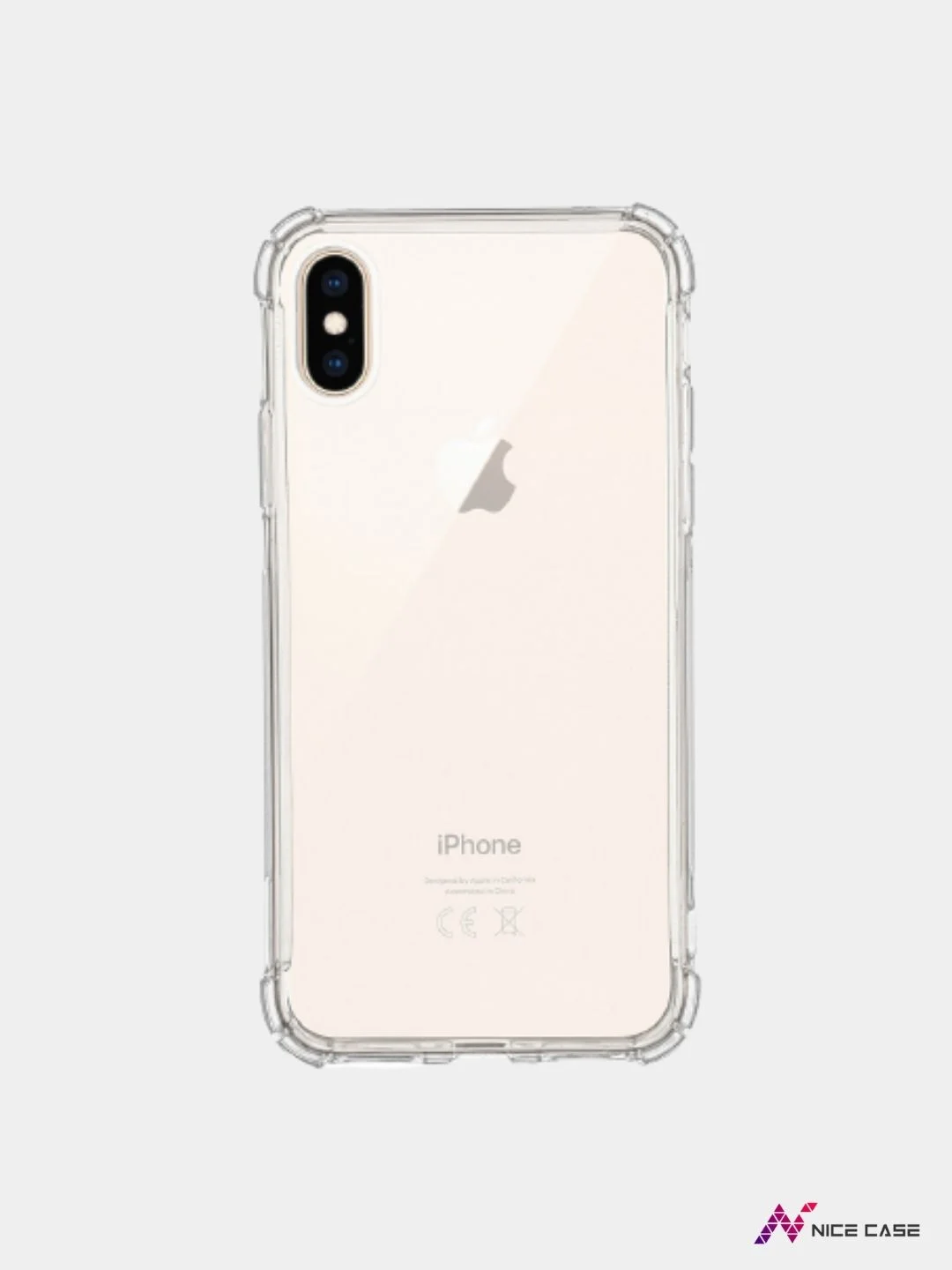 Прозрачный чехол для IPhone X/XS, противоударный