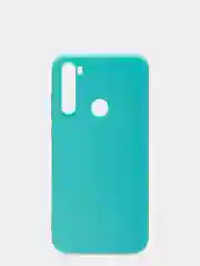 Бирюзовый чехол для  Xiaomi Redmi Note 8T силиконовый матовый однотонный