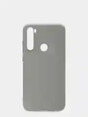 Серый чехол для  Xiaomi Redmi Note 8T силиконовый матовый однотонный