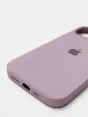 Сиреневый чехол Silicone Case для iPhone 13 с закрытым низом