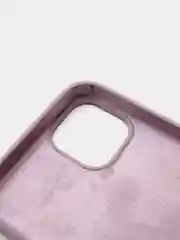 Сиреневый чехол Silicone Case для iPhone 13 с закрытым низом