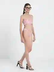 Красный купальник женский раздельный