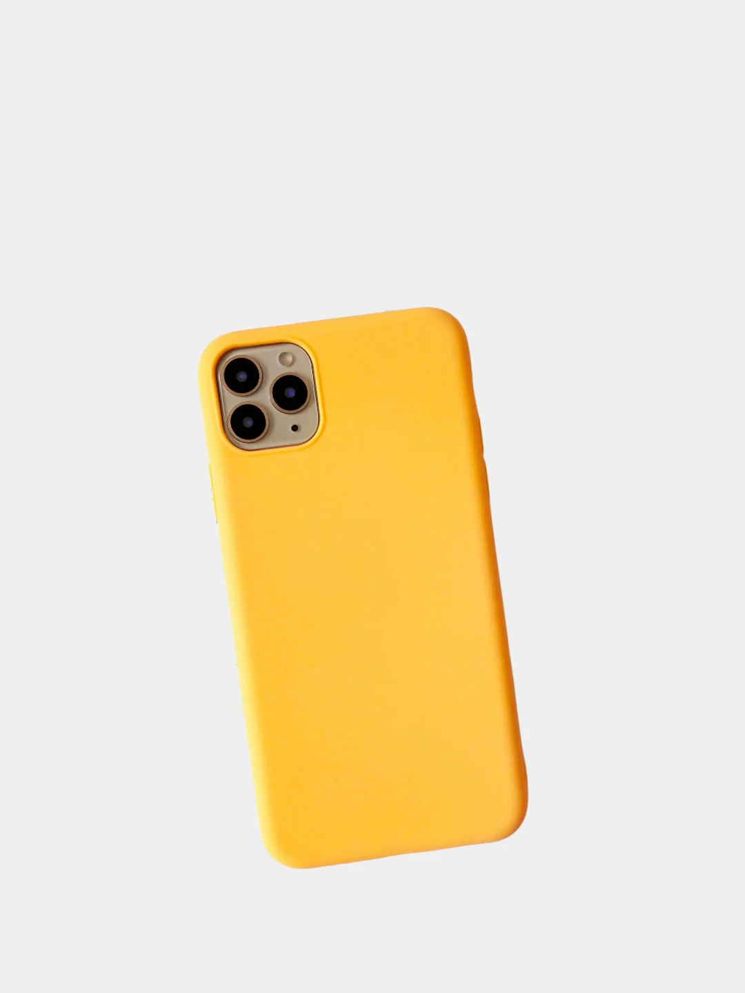 Желтый чехол для iPhone