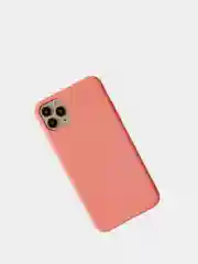 Кораллово-розовый чехол для iPhone