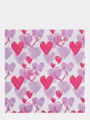 Бумага упаковочная Love, крафтовая, 50 х 70 см