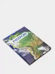Зеленый обложка для паспорта