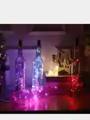 Белый гирлянда-пробка для бутылки