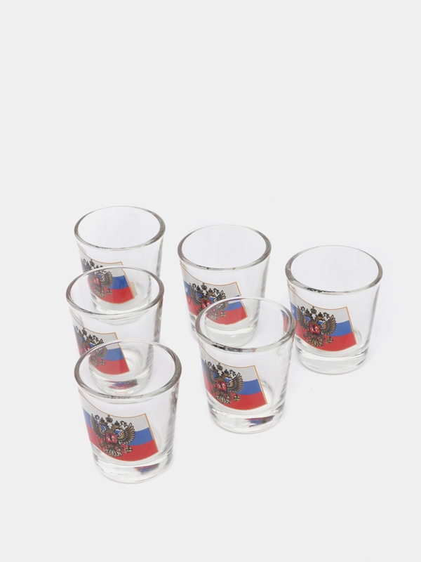 Набор стопок "Ода. Герб на флаге", 6 шт, 50 мл
