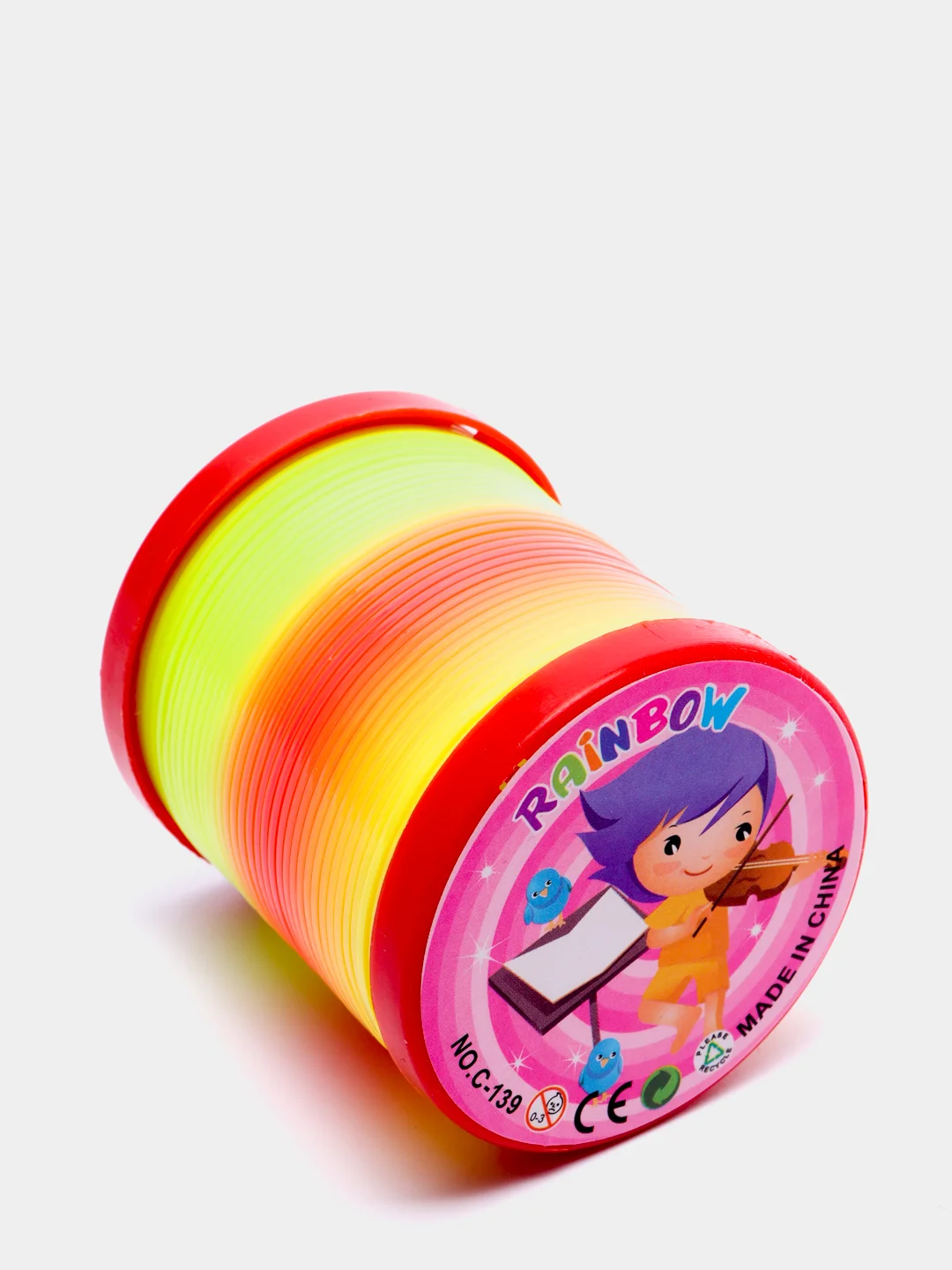 Игрушка пружинка "Радуга"