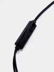 Черный наушники с микрофоном Hoco M51, металлический корпус, 3.5 mm Jack