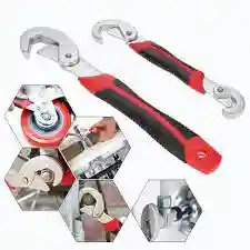 Красный ключ гаечный универсальный Snap Grip 3 в 1
