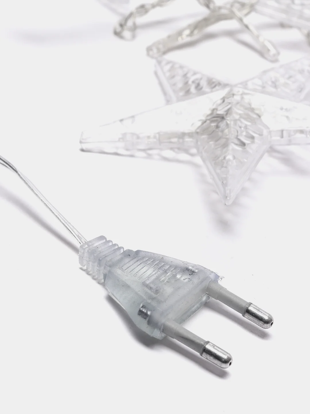 Аметистовый светодиодная интерьерная гирлянда занавес Led   Звезды  3х1 метр