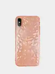 Розовый прозрачный чехол для iPhone 11 12 Pro силиконовый айфон про