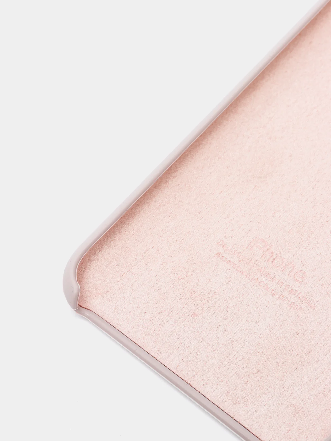 Бежевый меланж чехол Silicone Case для iPhone 7, 8, SE2, iPhone Se2 2020, с логотипом