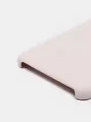 Бежевый меланж чехол Silicone Case для iPhone 7, 8, SE2, iPhone Se2 2020, с логотипом