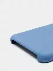 Синий меланж чехол Silicone Case для iPhone 7, 8, SE2, iPhone Se2 2020, с логотипом