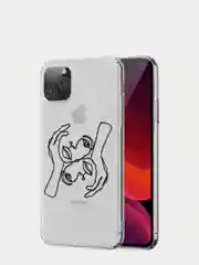 Желтый чехол для iPhone 11,12,XS,X
