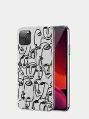 Голубой чехол для iPhone 11,12,XS,X