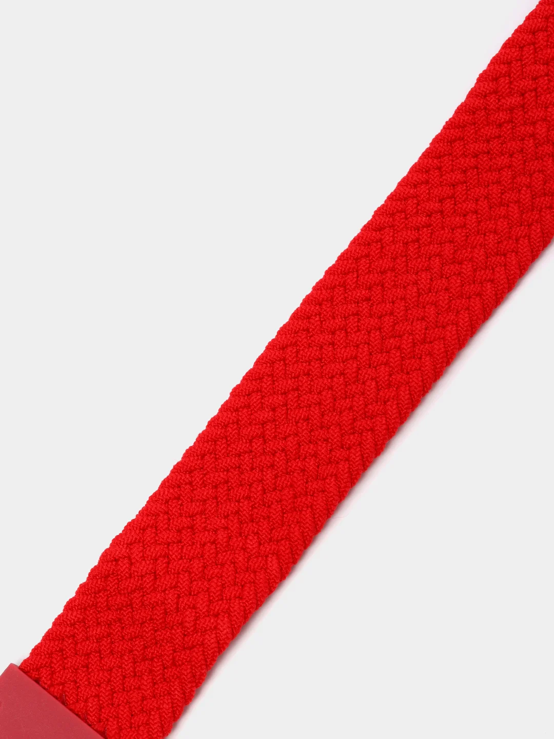 Красный плетеный нейлоновый ремешок монобраслет с регулировкой для Xiaomi Huawei Samsung 20 22 мм