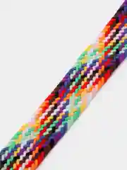 Салатовый плетеный нейлоновый ремешок монобраслет с регулировкой для Xiaomi Huawei Samsung 20 22 мм