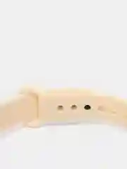 Голубой ремешок с принтом для Xiaomi Mi Band 3 / 4 / 5 / 6 силиконовый