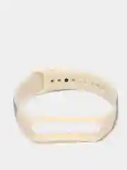 Темно-синий ремешок с принтом для Xiaomi Mi Band 3 / 4 / 5 / 6 силиконовый
