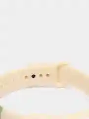 Зелёный хаки ремешок с принтом для Xiaomi Mi Band 3 / 4 / 5 / 6 силиконовый