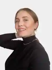 Серьги-пусеты круглые